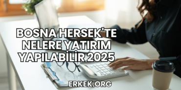 Bosna Hersek'te Nelere Yatırım Yapılabilir 2025