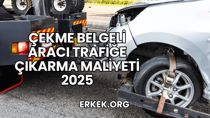 Çekme Belgeli Aracı Trafiğe Çıkarma Maliyeti 2025