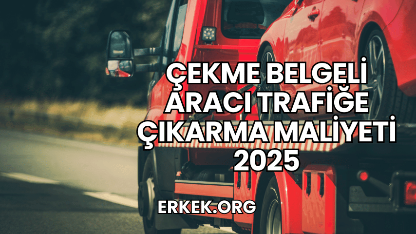 Çekme Belgeli Aracı Trafiğe Çıkarma Maliyeti 2025