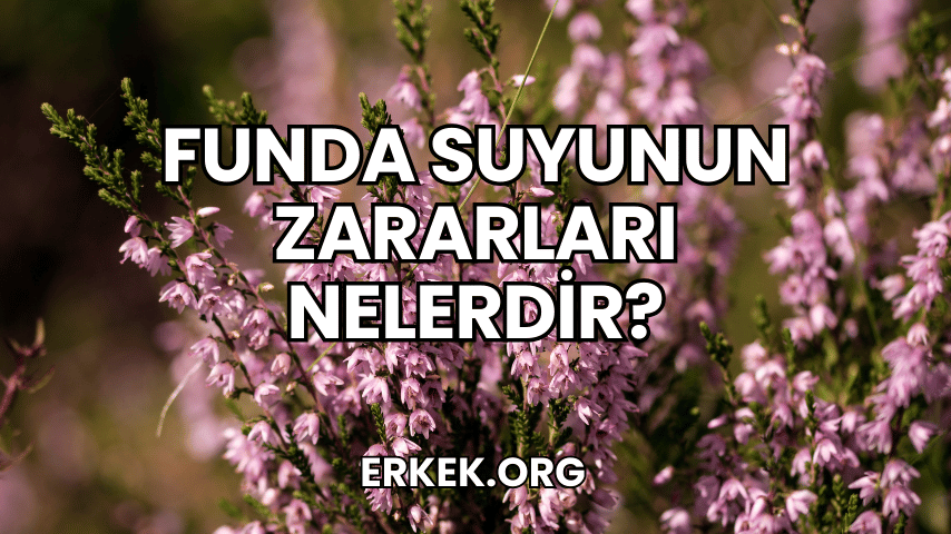 Funda Suyunun Zararları Nelerdir?