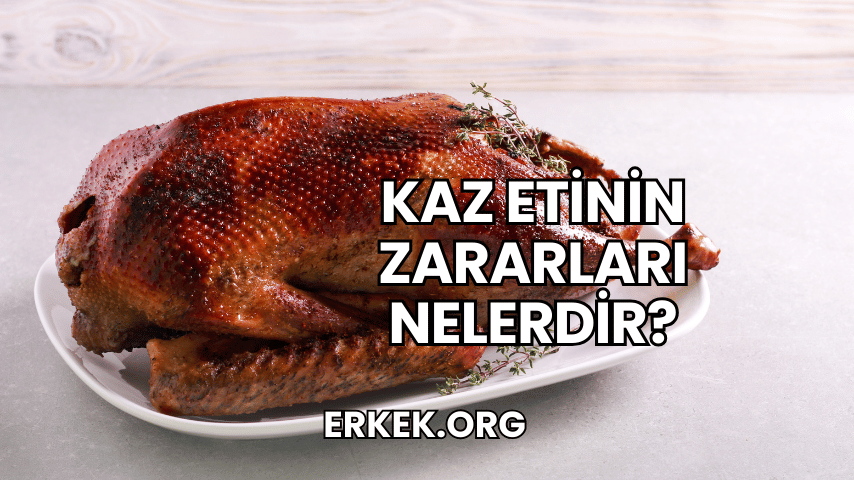 Kaz Etinin Zararları Nelerdir?