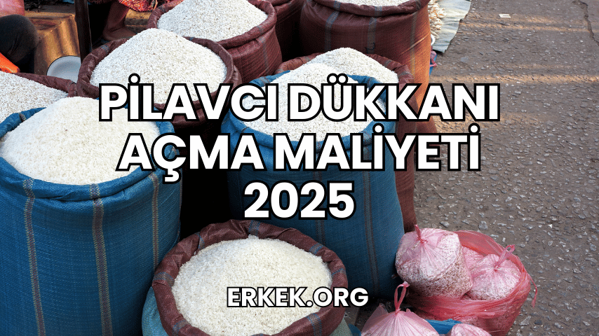 Pilavcı Dükkanı Açma Maliyeti 2025