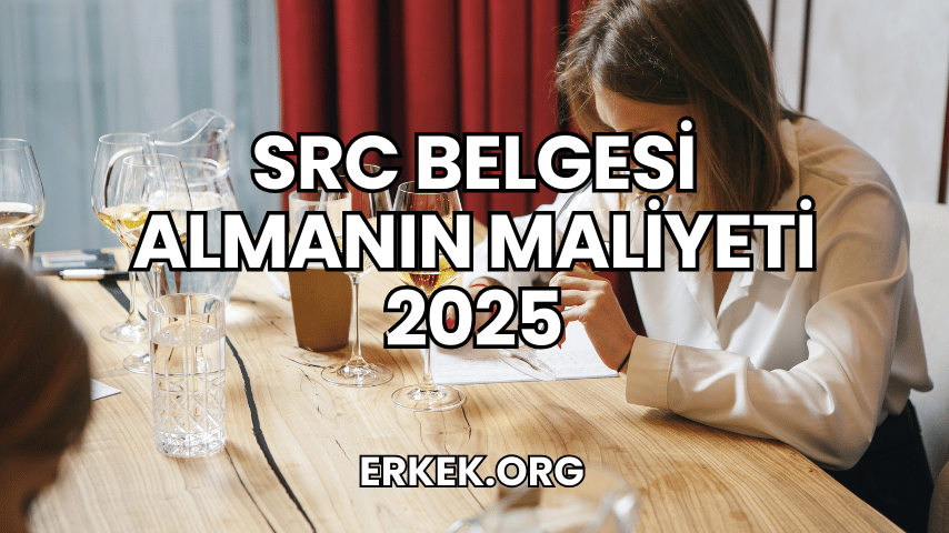 SRC Belgesi Almanın Maliyeti 2025