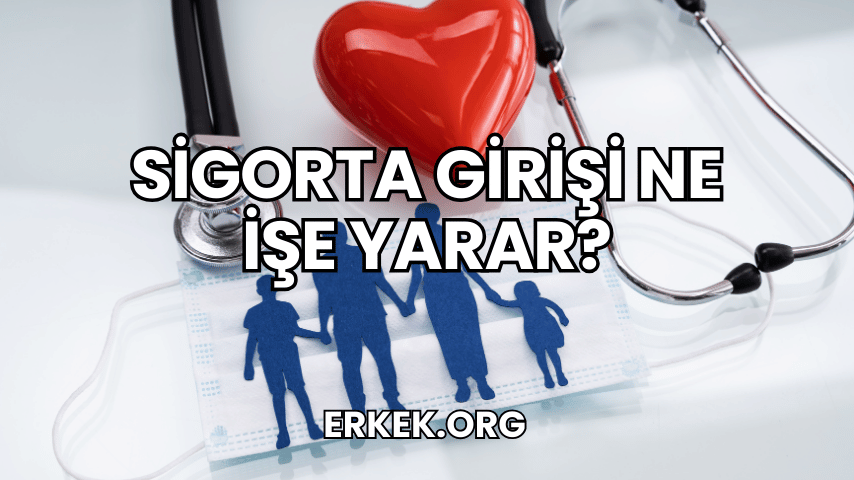 Sigorta Girişi Ne İşe Yarar?