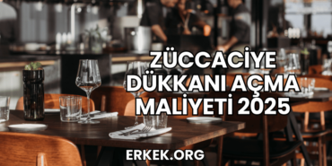 Züccaciye Dükkanı Açma Maliyeti 2025