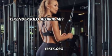 İskender Kilo Aldırır mı?